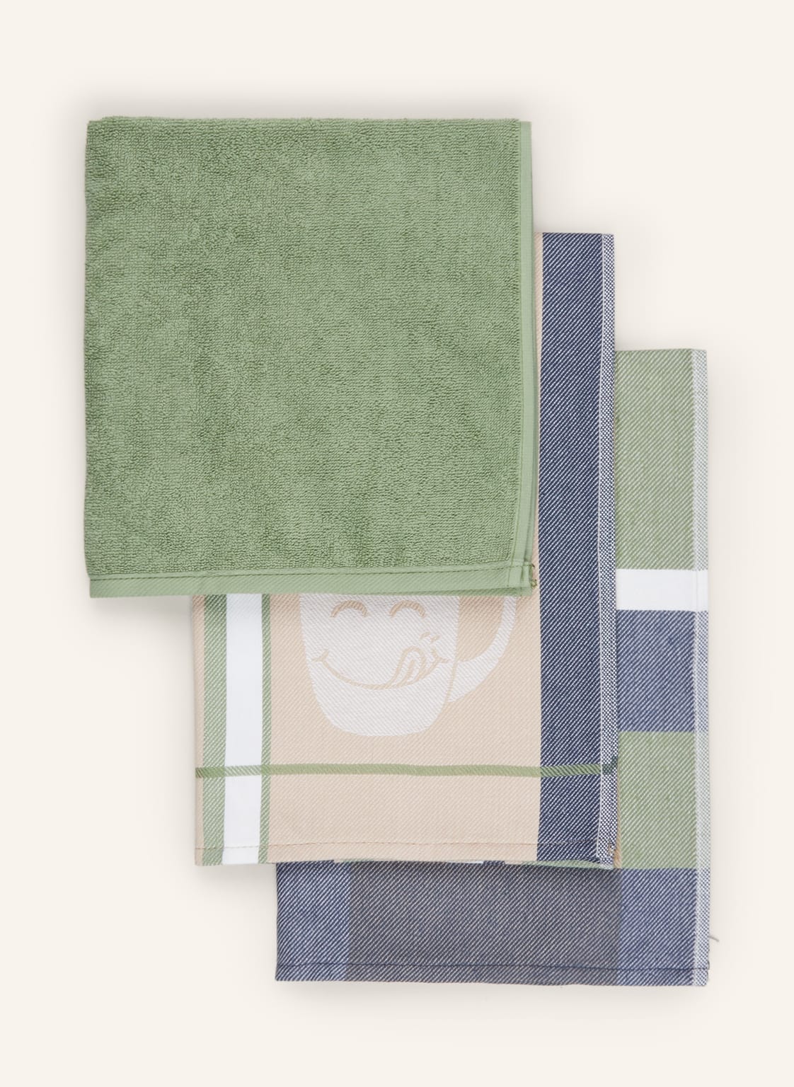 Ross 3er-Set Geschirrtücher blau Ross 3er-Set Geschirrtücher blau von Ross