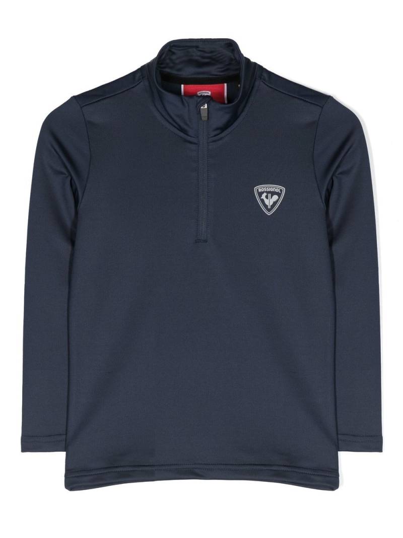 Rossignol Kids half-zip fleece sweatshirt - Blue von Rossignol Kids