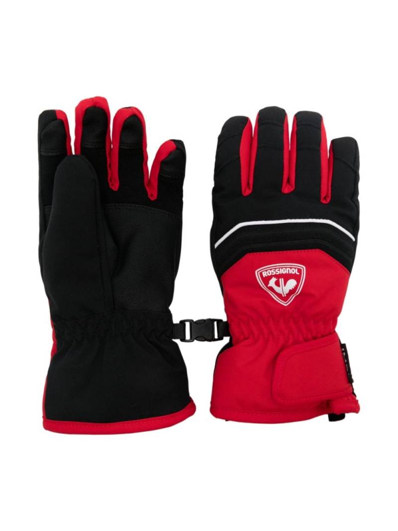 Rossignol Kids Tech gloves - Red von Rossignol Kids