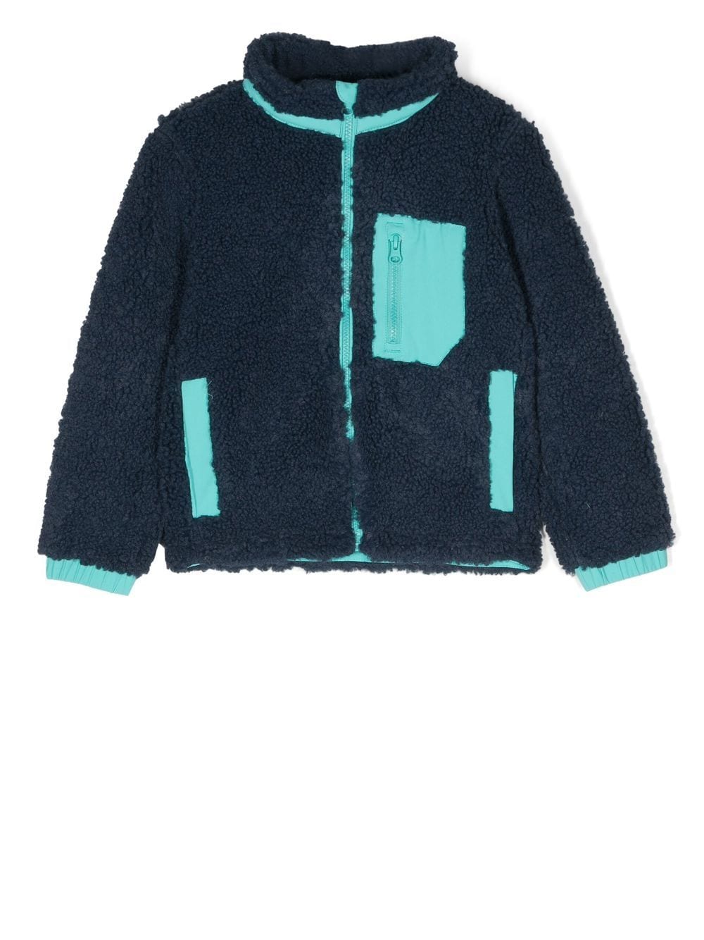 Rossignol Kids contrasting-trim fleece jacket - Blue von Rossignol Kids