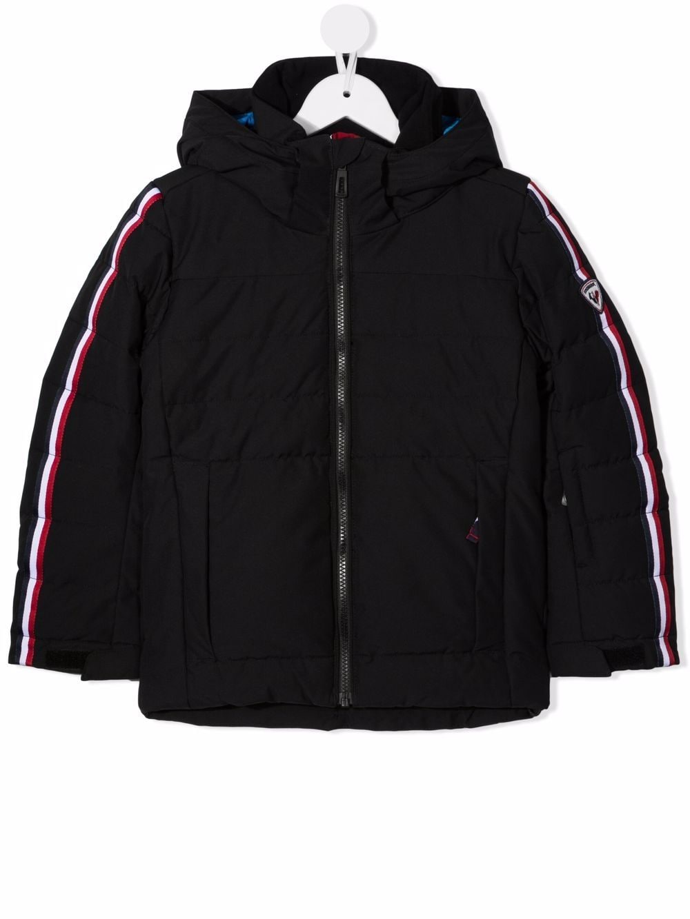 Rossignol Kids hooded zipped jacket - Black von Rossignol Kids