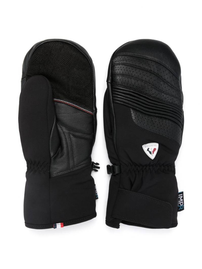 Rossignol Concept leather mittens - Black von Rossignol