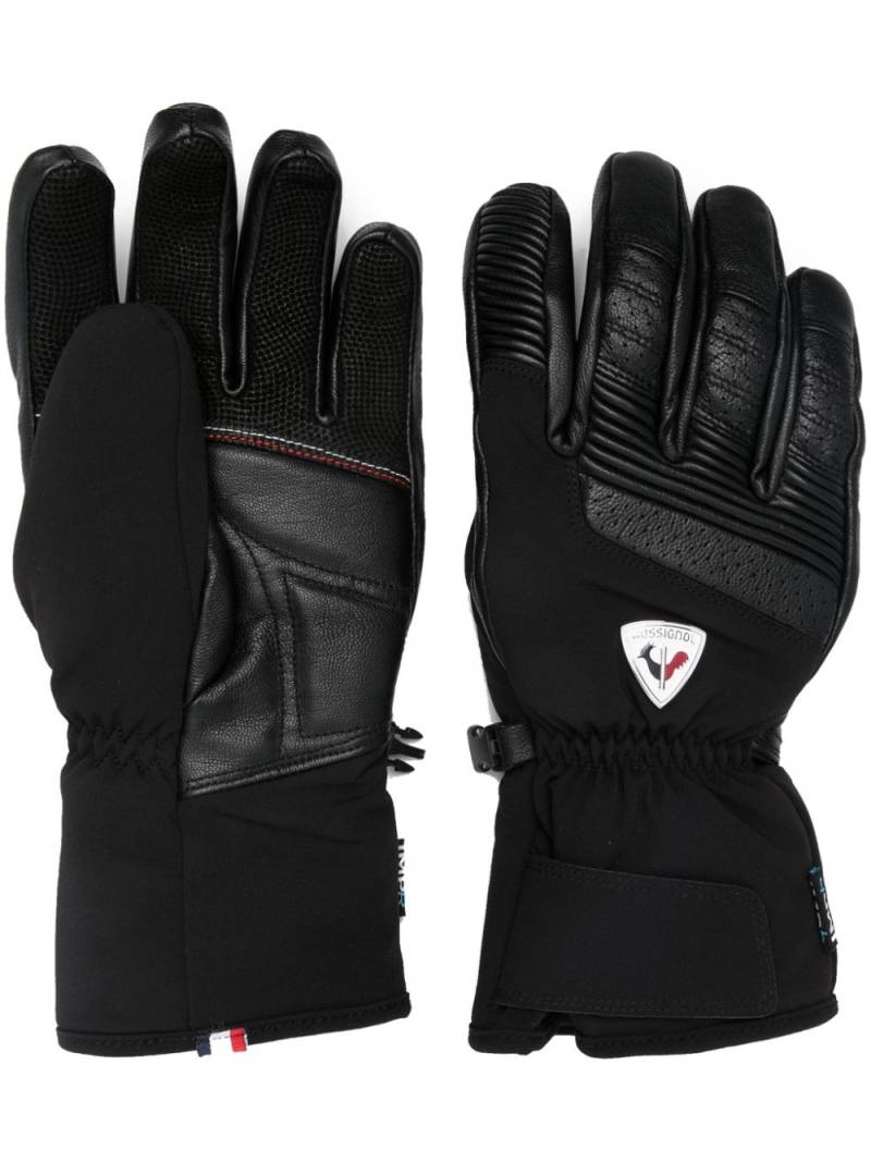 Rossignol Concept leather gloves - Black von Rossignol