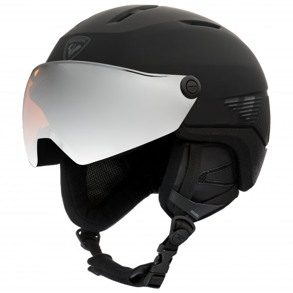 Rossignol - Fit Visor Impacts - Skihelm Gr L/XL - 59 - 61 cm;M/L - 55 - 59 cm schwarz/grau von Rossignol