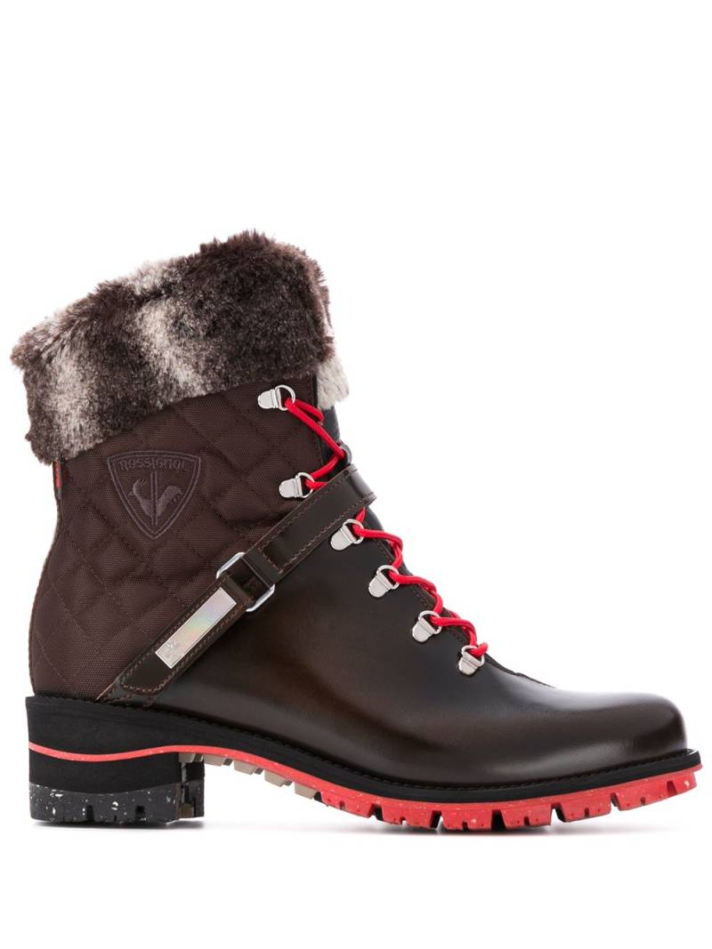 Rossignol 1907 Megeve boots - Brown von Rossignol