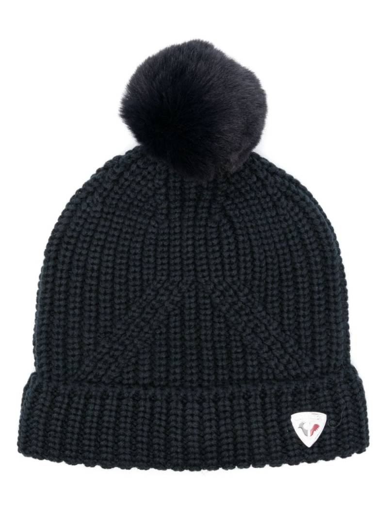 Rossignol Tara pompom-detail beanie - Blue von Rossignol