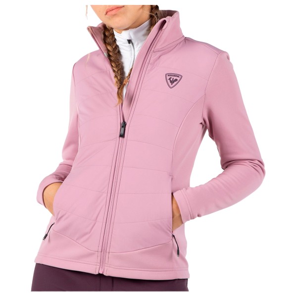 Rossignol - Women's Classique Hybrid Clim Full Zip - Kunstfaserjacke Gr L rosa von Rossignol