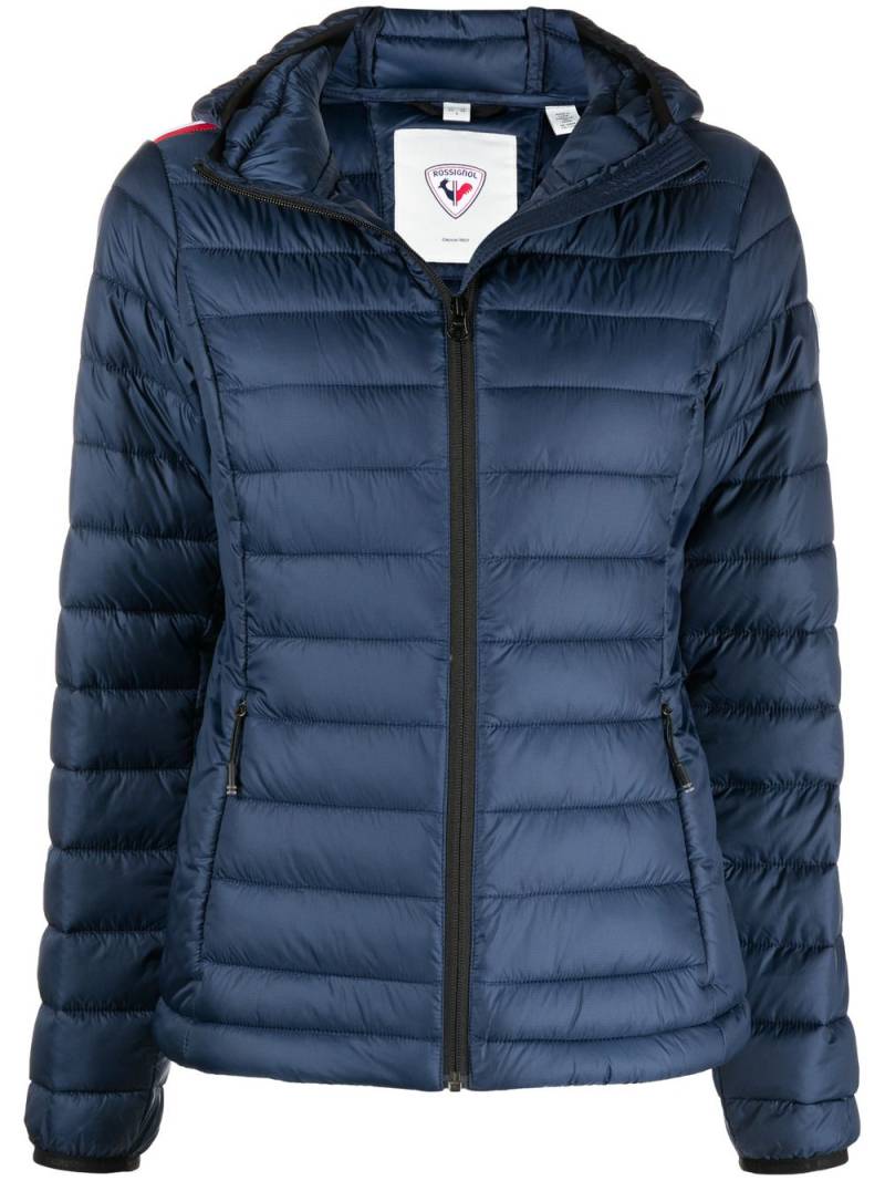 Rossignol lightweight hooded puffer jacket - Blue von Rossignol