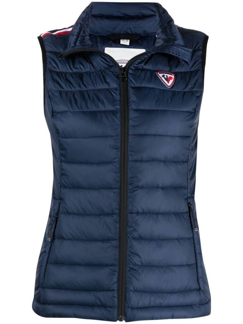 Rossignol high-neck padded gilet - Blue von Rossignol