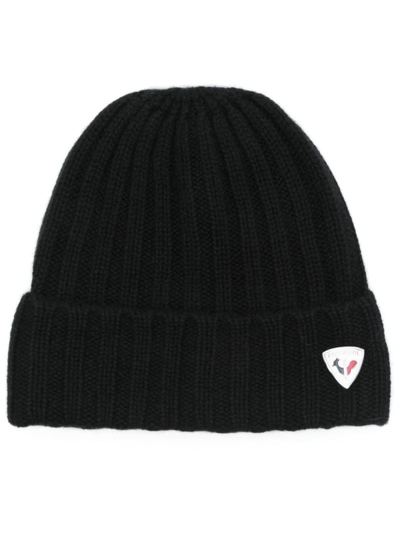 Rossignol logo-plaque beanie - Black von Rossignol