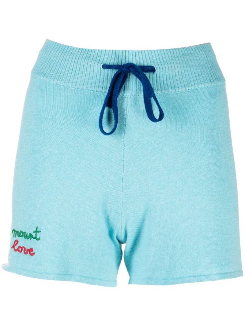 Rossignol Mount of Love knitted shorts - Blue von Rossignol