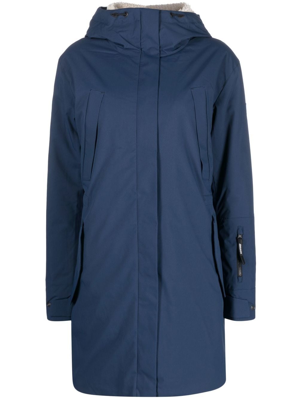 Rossignol padded hooded parka coat - Blue von Rossignol