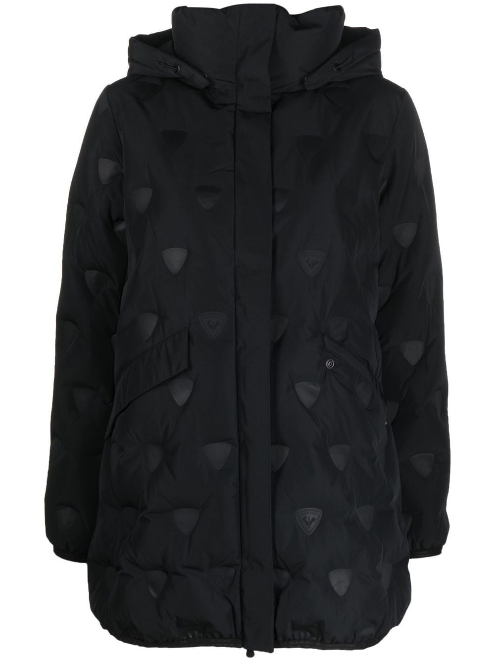 Rossignol quilted hooded coat - Black von Rossignol