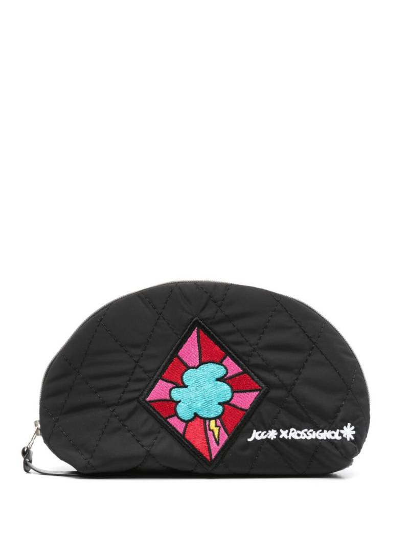 Rossignol x JCC Teddy makeup bag - Black von Rossignol