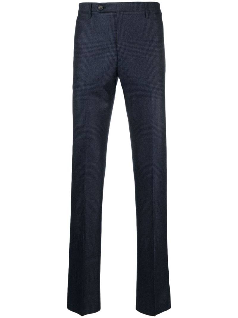 Rota checked tailored trousers - Blue von Rota