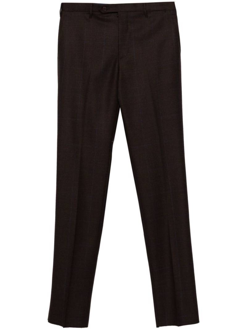 Rota checked trousers - Brown von Rota