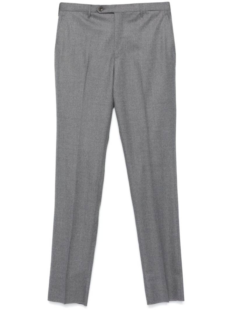 Rota mélange-effect chino trousers - Grey von Rota