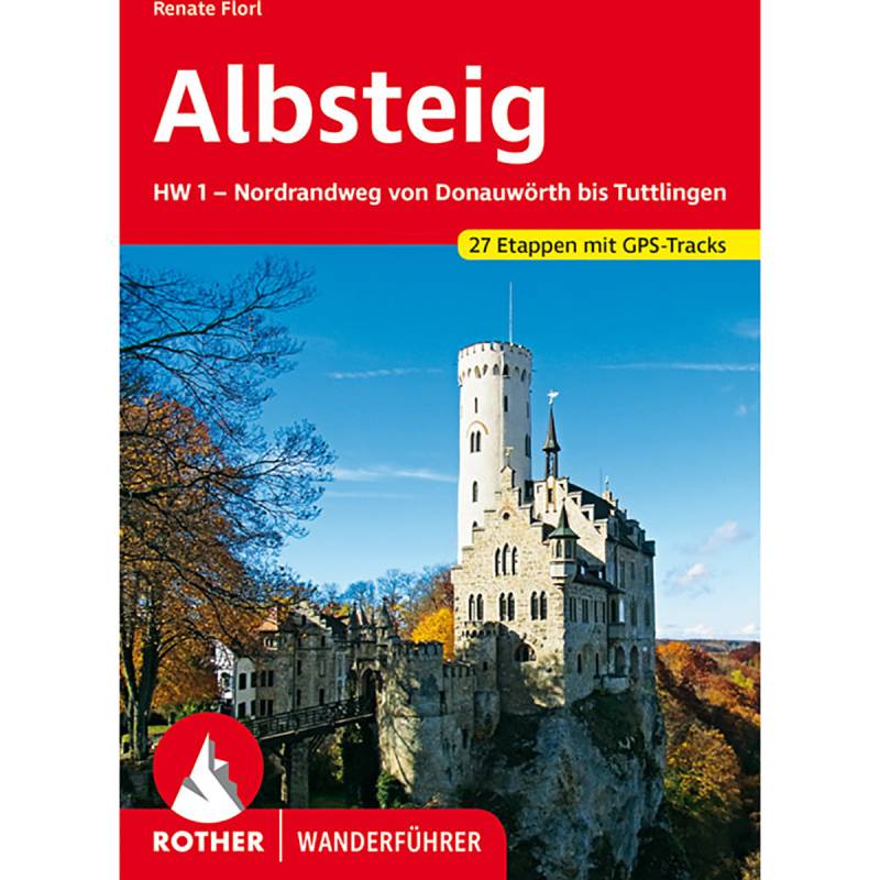 Rother Albsteig Wanderführer von Rother