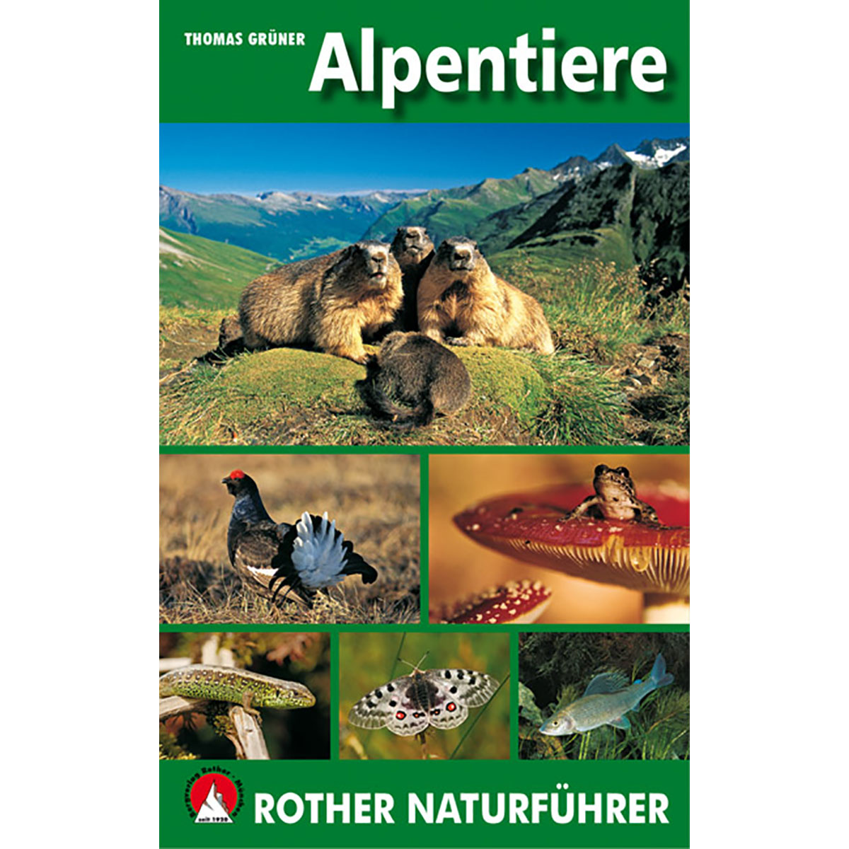 Rother Alpentiere Naturführer von Rother