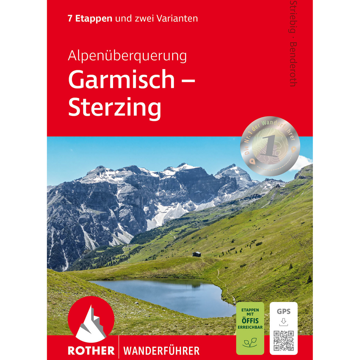 Rother Alpenüberquerung Garmisch-Sterzing Wanderführer von Rother