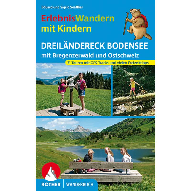 Rother Erlebniswandern mit Kindern Dreiländereck Bodensee von Rother