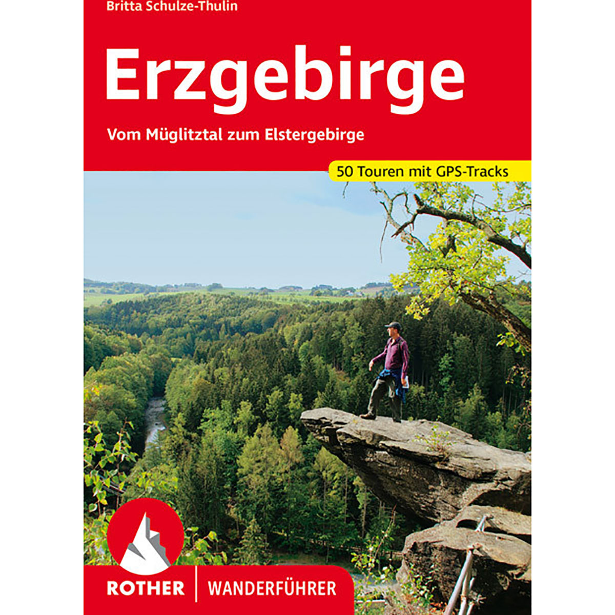 Rother Erzgebirge Wanderführer von Rother