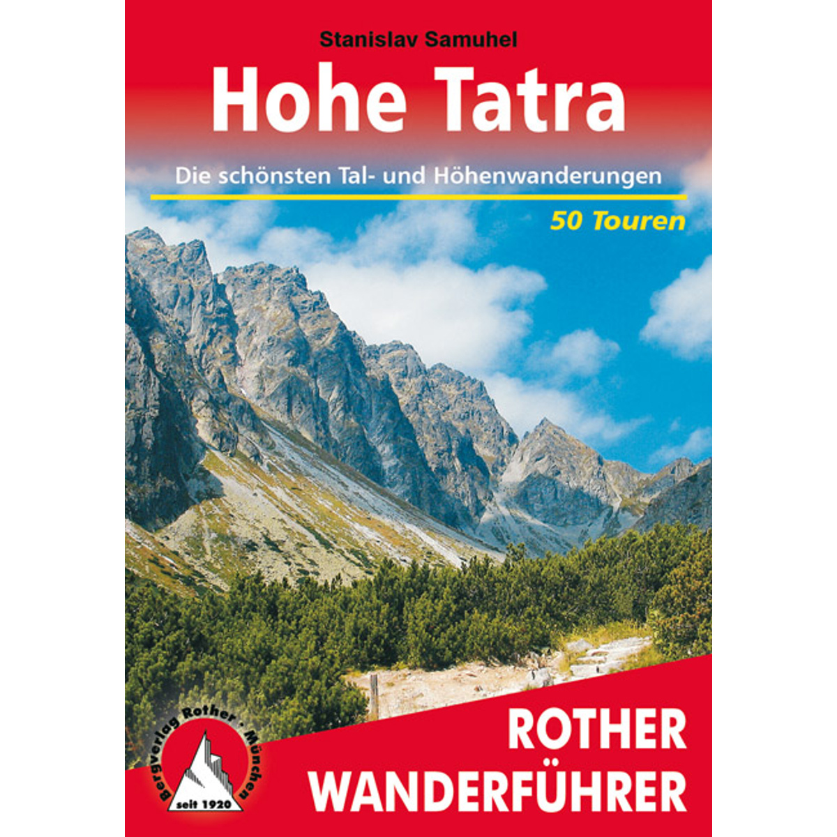 Rother Hohe Tatra Wanderführer von Rother