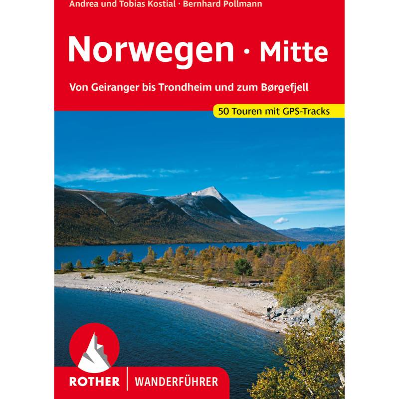 Rother Norwegen Mitte Wanderführer von Rother