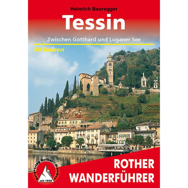 Rother Tessin Wanderführer von Rother