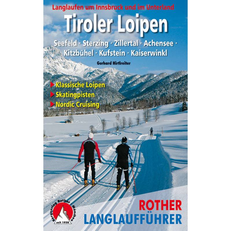 Rother Tiroler Loipen Langlaufführer von Rother