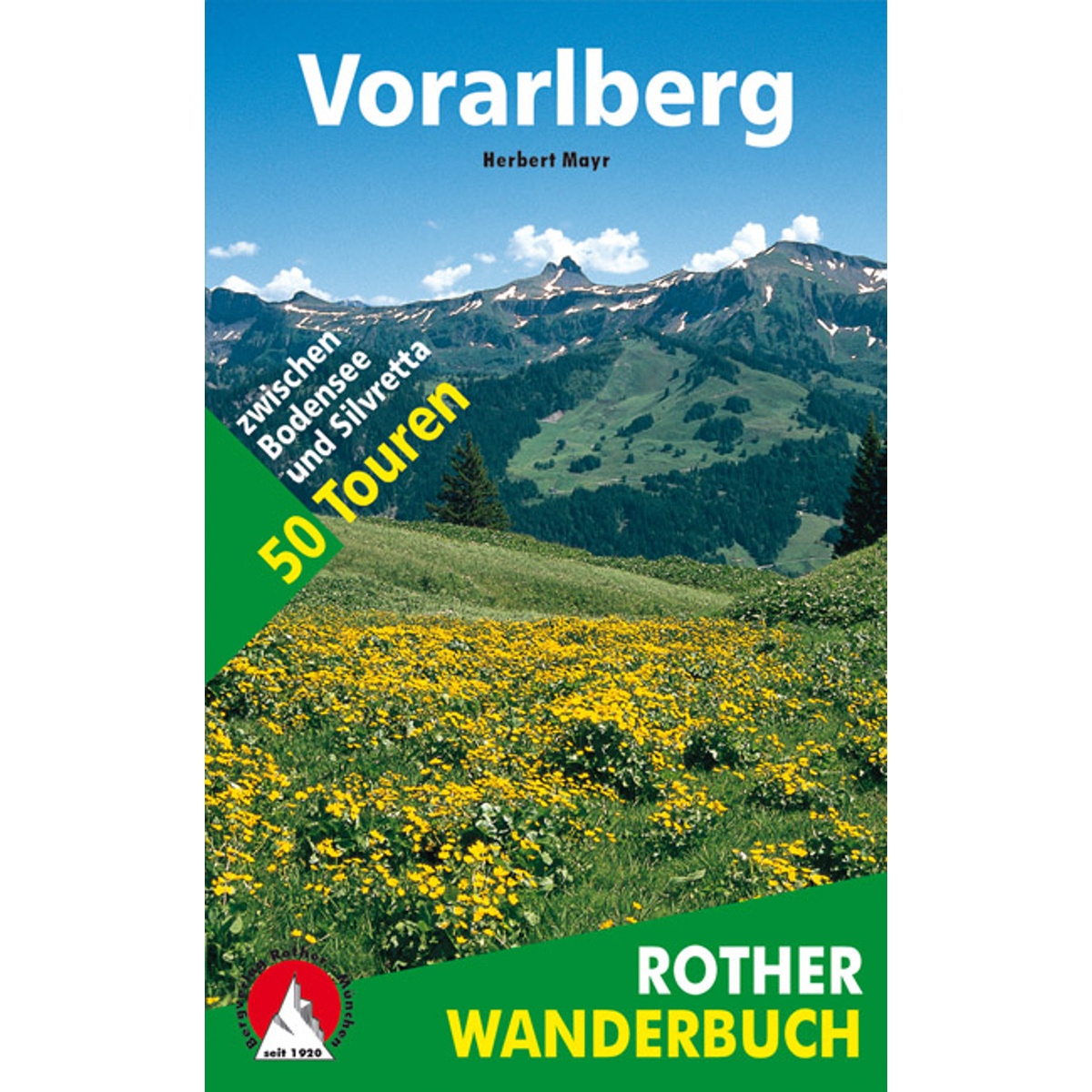 Rother Vorarlberg Wanderbuch von Rother