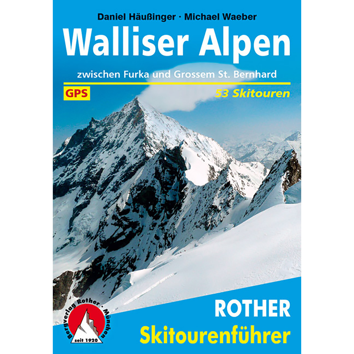 Rother Walliser Alpen Skitourenführer von Rother