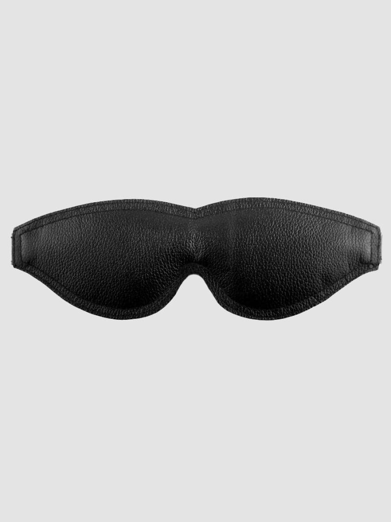 Rouge Padded Blindfold Augenbinde, Anfängergeeignet, Schwarz - Amorana von Rouge