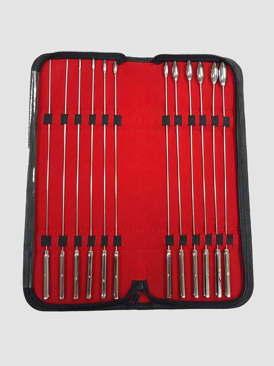 Rouge Rosebud Dilator Set Dilator, Fortgeschritten, Silber - Amorana von Rouge