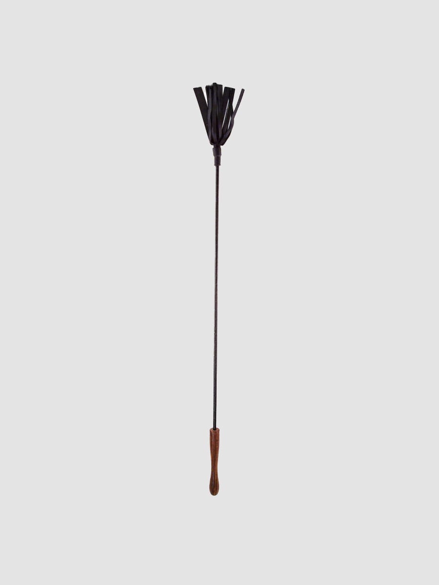 Rouge Wooden Riding Crop Peitsche, Anfängergeeignet, Schwarz - Amorana von Rouge