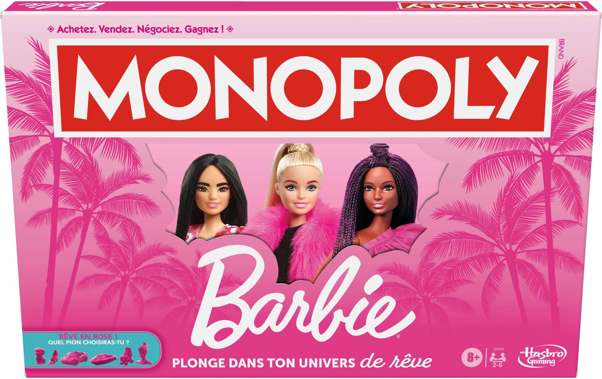 Roughstuff Spiel »Monopoly Barbie -FR-« von Roughstuff