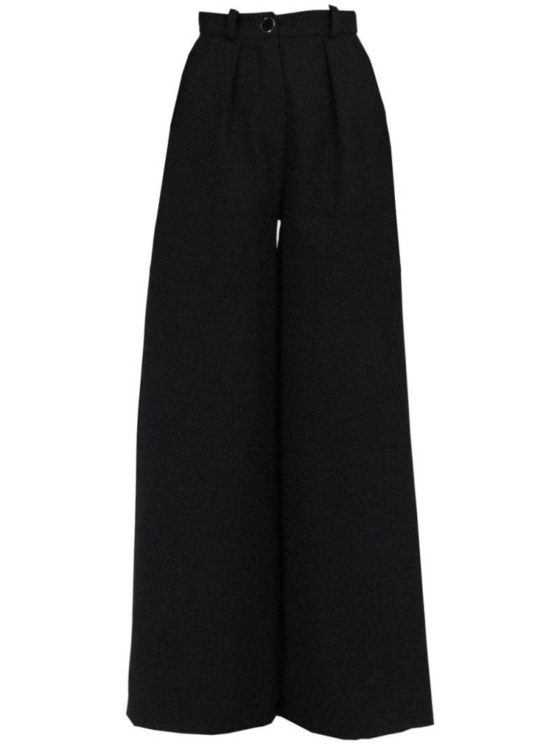 Rowen Rose pleated trousers - Black von Rowen Rose