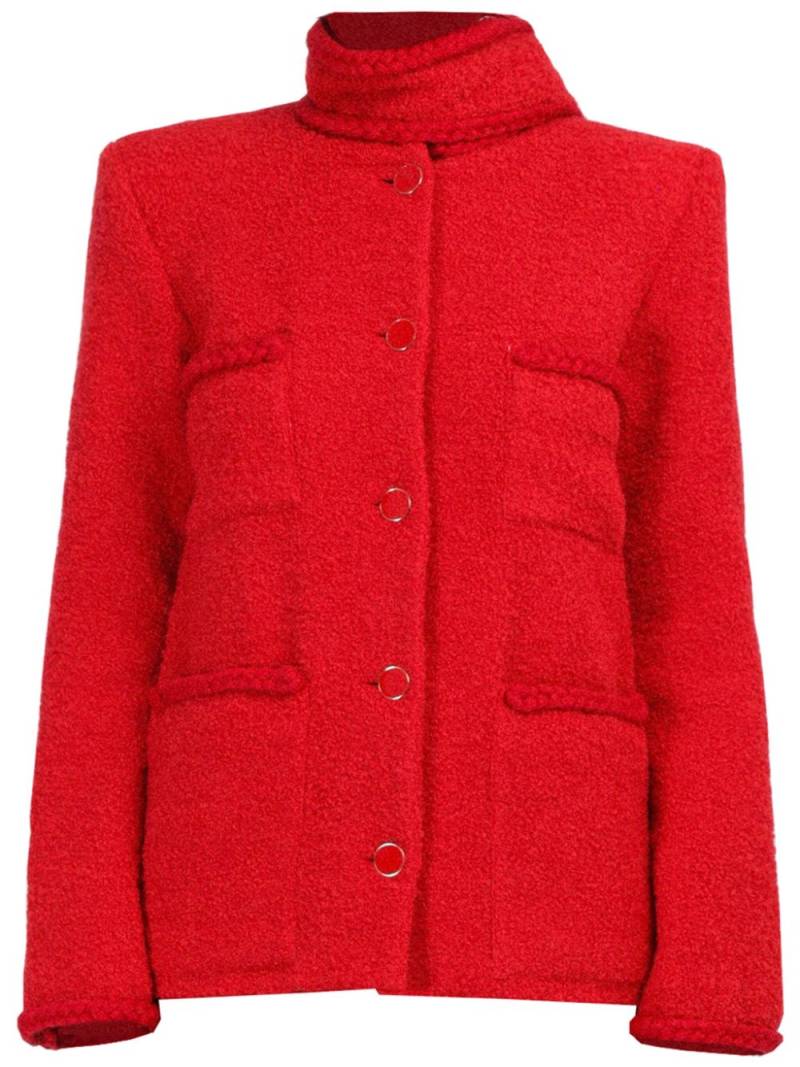 Rowen Rose tweed jacket - Red von Rowen Rose