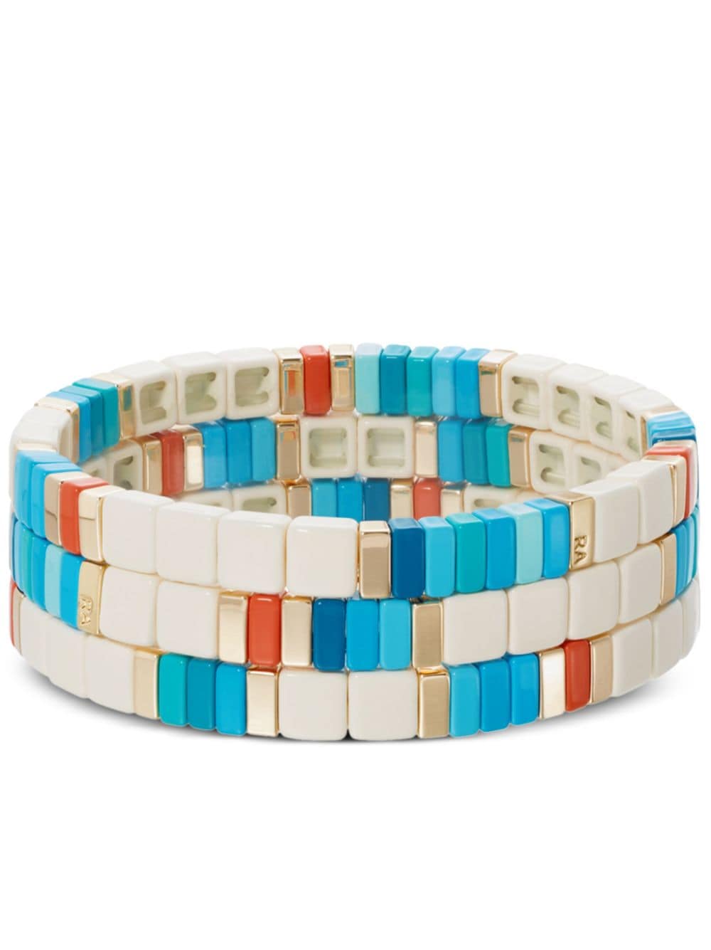 Roxanne Assoulin A Walk On The Beach bracelet (set of three) - Blue von Roxanne Assoulin