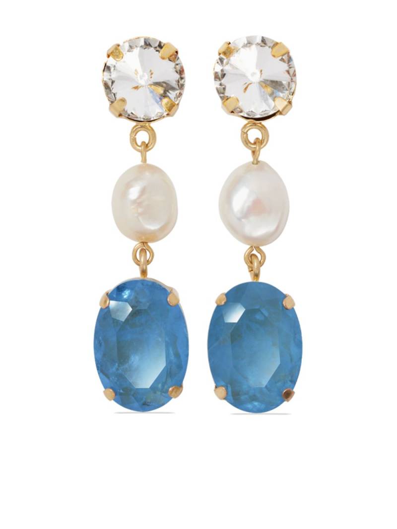 Roxanne Assoulin Blue Lagoon drop earrings von Roxanne Assoulin