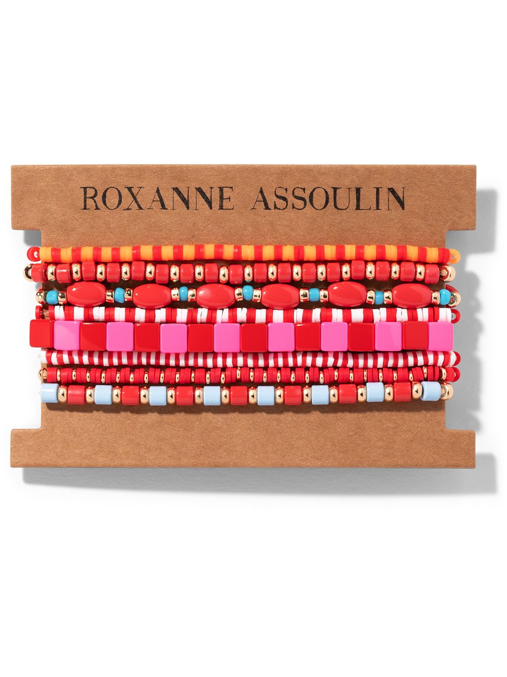 Roxanne Assoulin Color Therapy® Red bracelet set von Roxanne Assoulin