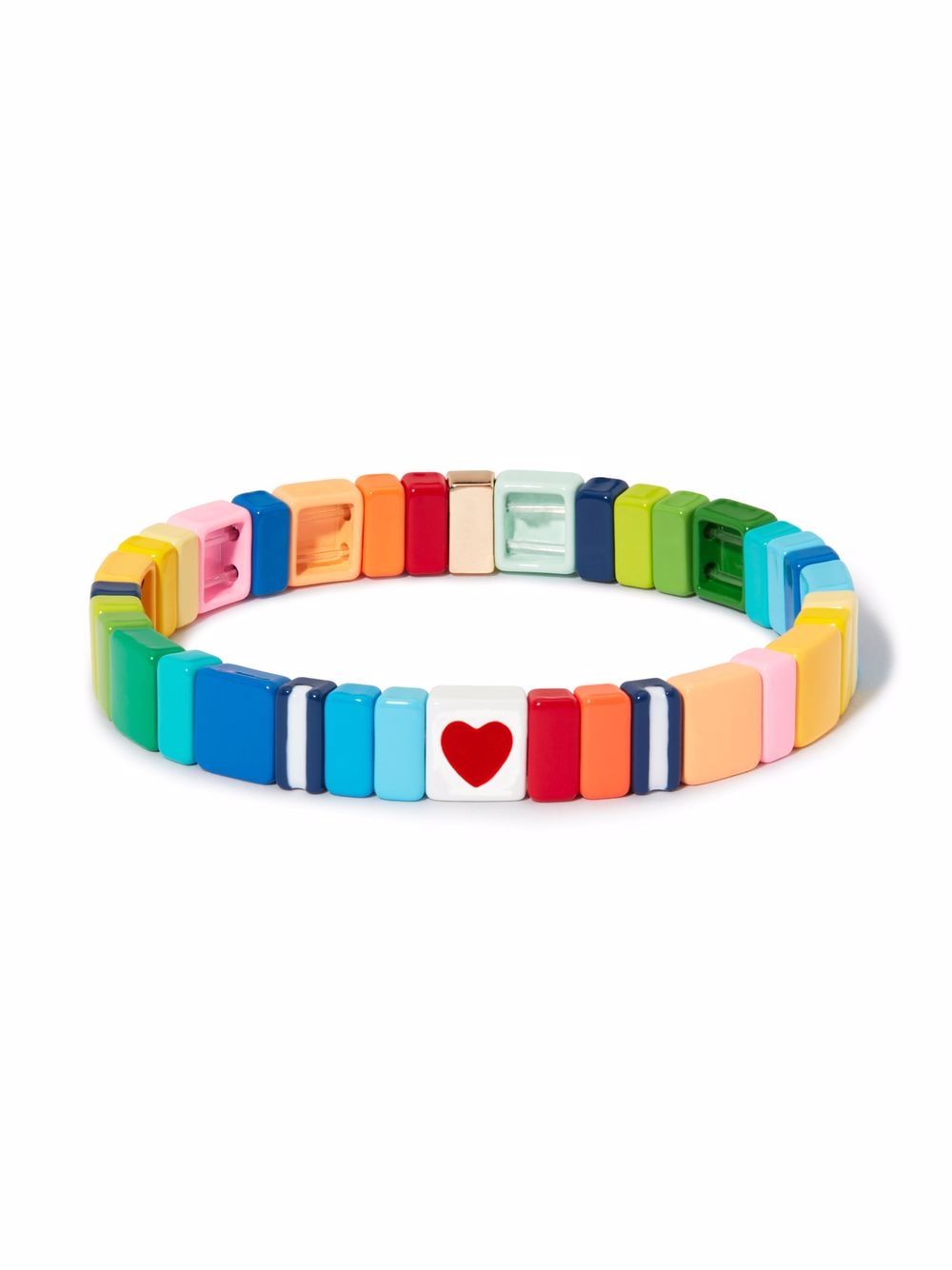 Roxanne Assoulin Mini Me rainbow hearts bracelet - Multicolour von Roxanne Assoulin