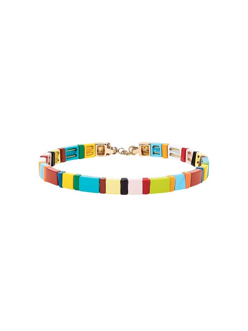 Roxanne Assoulin Rainbow Brite Block Party choker - Blue von Roxanne Assoulin