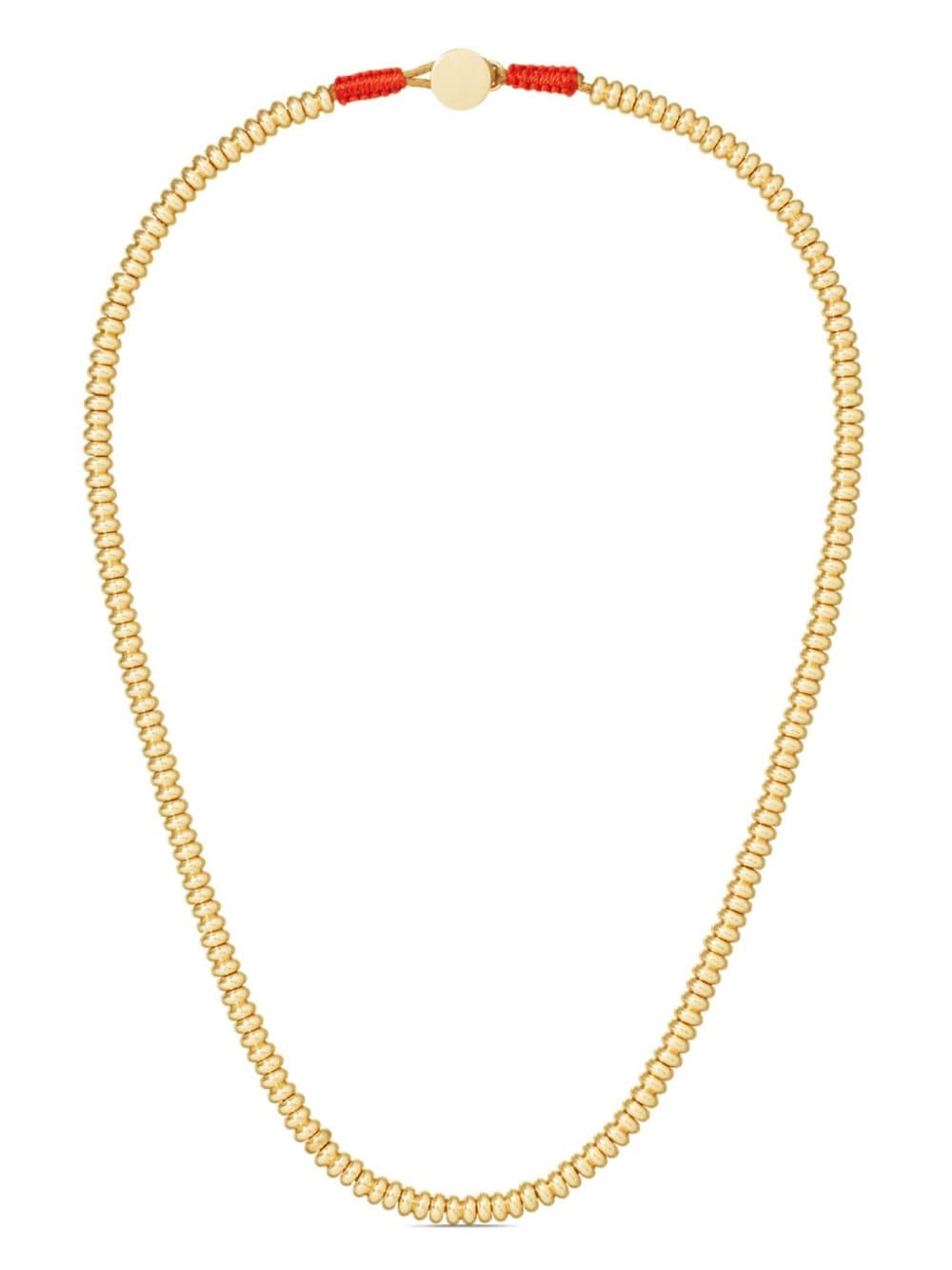 Roxanne Assoulin The Corduroy beaded necklace - Gold von Roxanne Assoulin