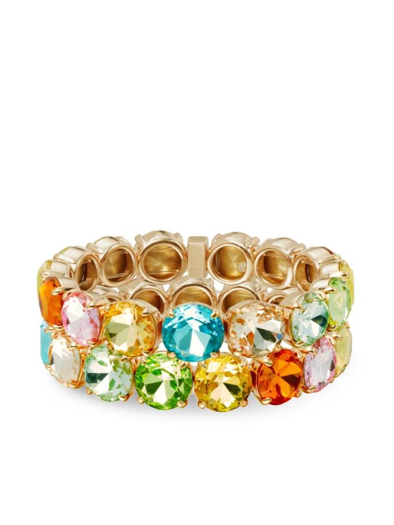 Roxanne Assoulin The Inner Glow crystal-embellished bracelet - Gold von Roxanne Assoulin