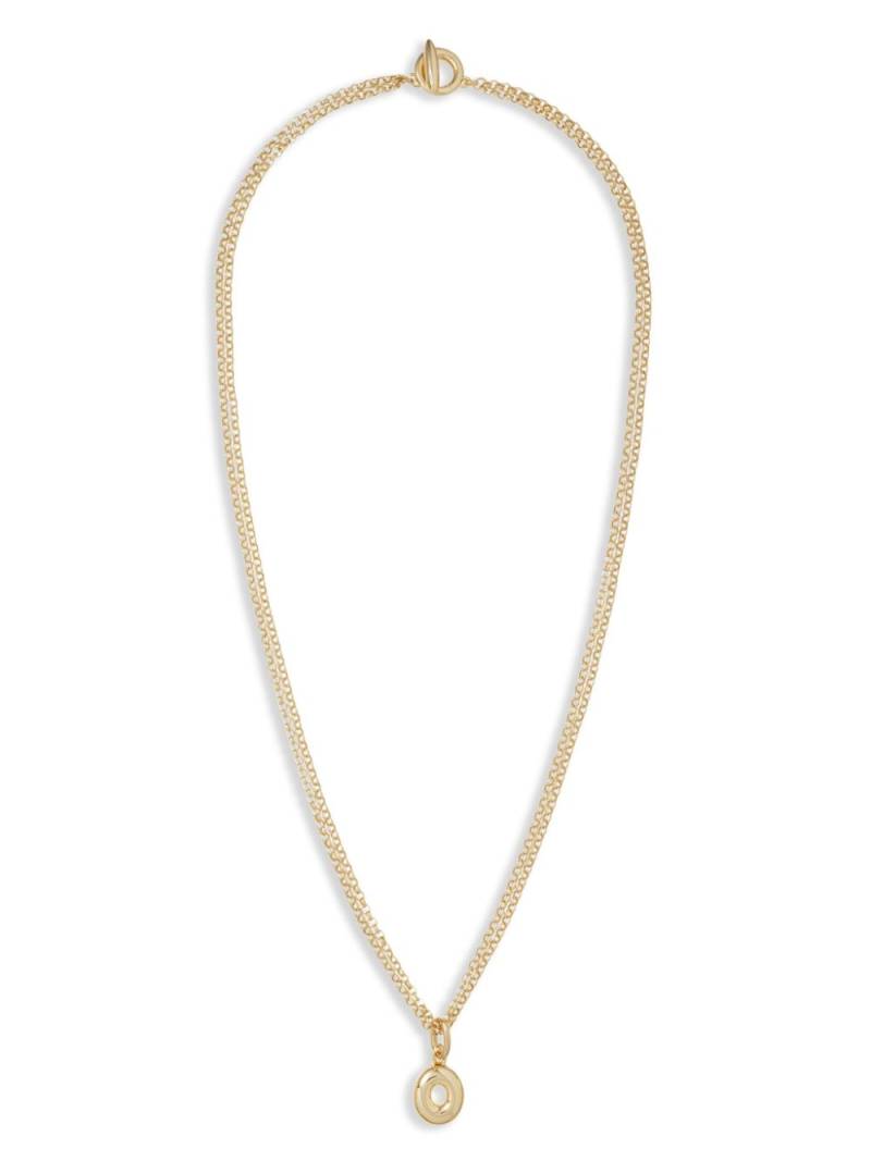 Roxanne Assoulin The Puffy Initial necklace - Gold von Roxanne Assoulin