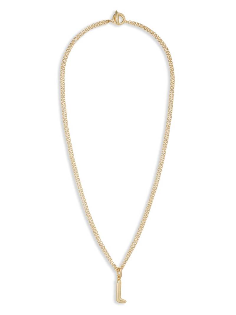 Roxanne Assoulin The Puffy Initial necklace - Gold von Roxanne Assoulin