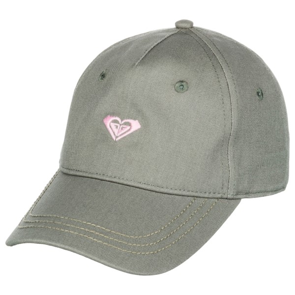 Roxy - Girl's Dear Believer Baseball Cap - Cap Gr One Size grau von Roxy