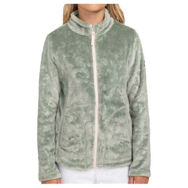 Roxy - Girl's Igloo - Fleecejacke Gr 10 - M grau von Roxy