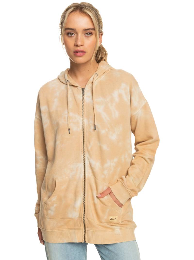 Roxy Kapuzensweatjacke »Fools Goldfarben« von Roxy